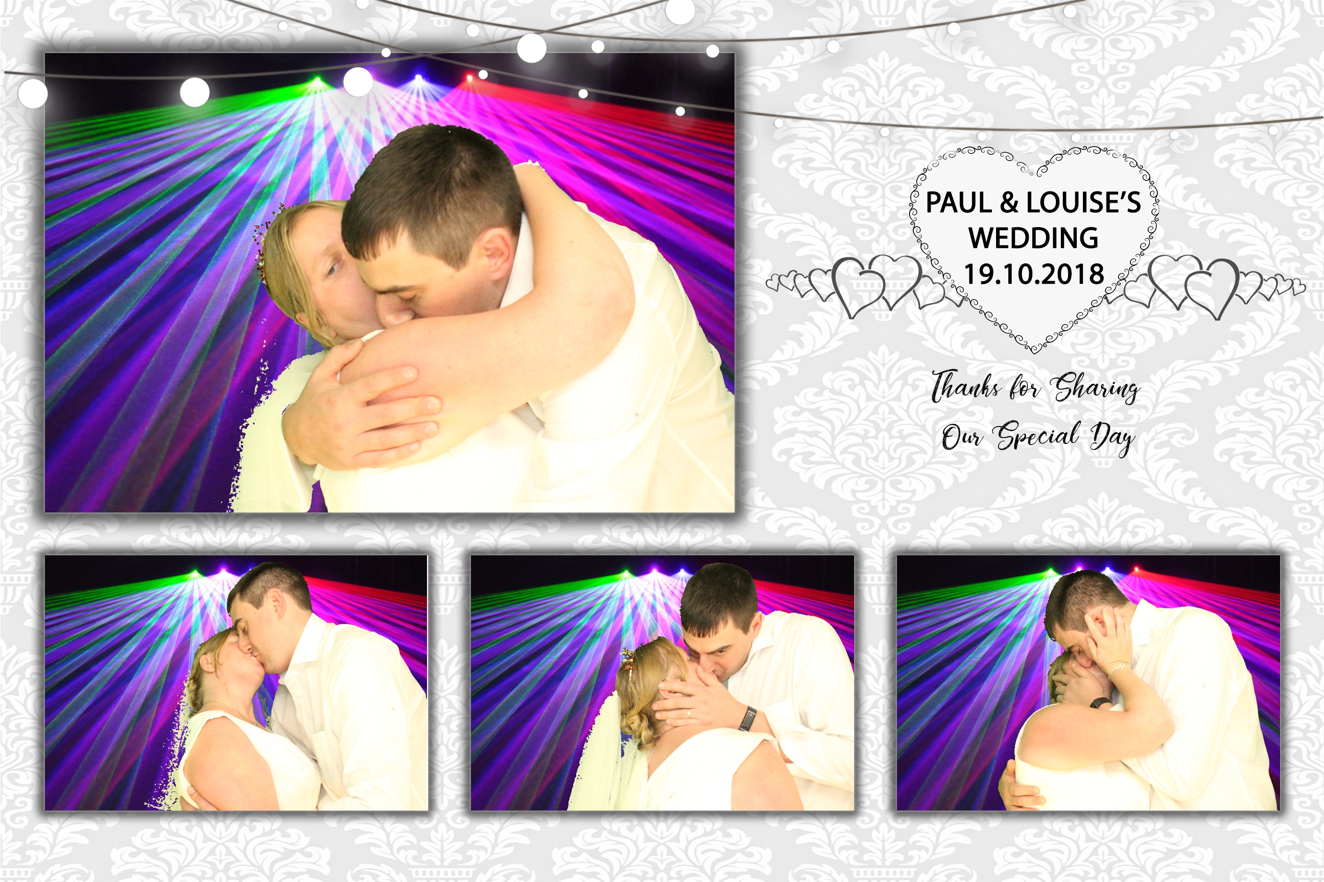 Paul and Louise's Wedding  | View more photos from the event at images.mobile-photo-booth.com/u/MobilePhotoBoothUK/Paul-and-Louises-Wedding